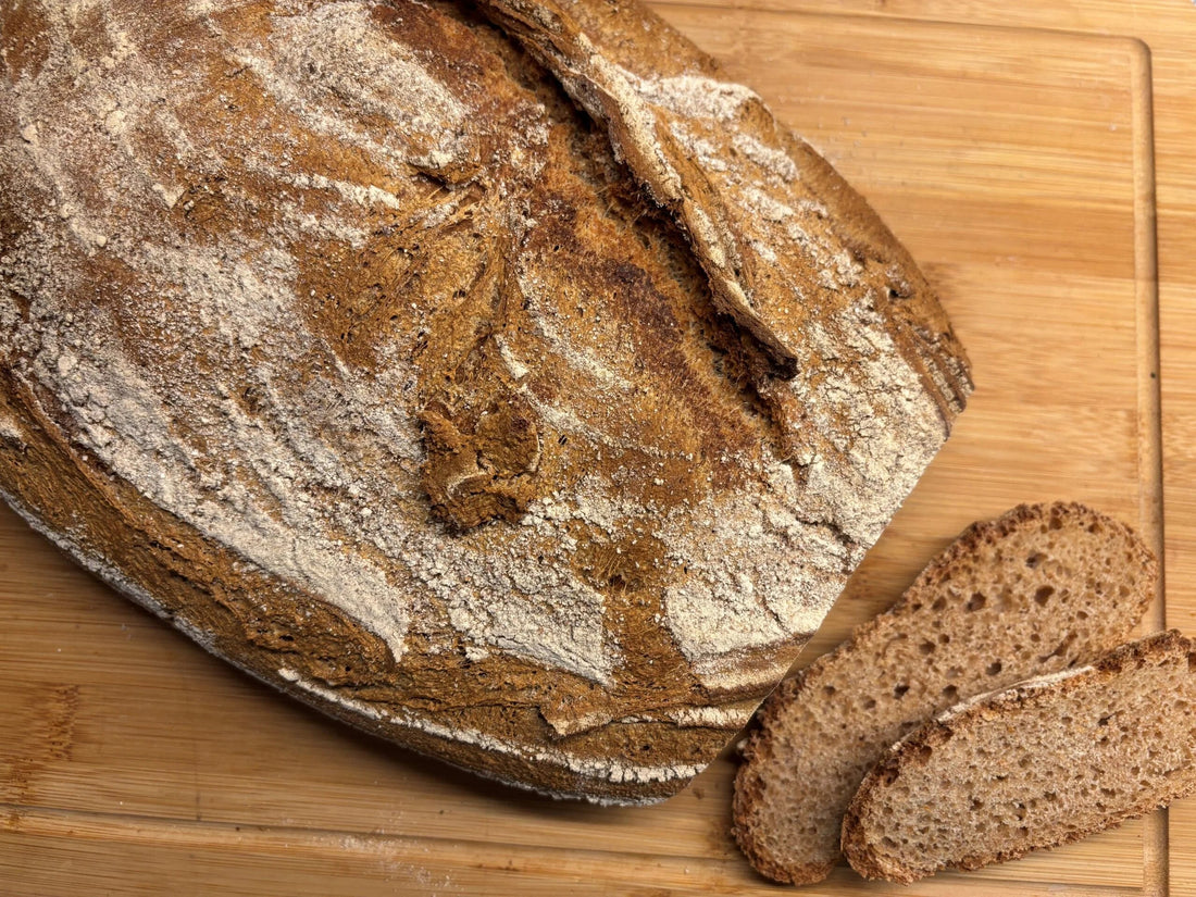 Dinkel Vollkornbrot (Übernachtgare)