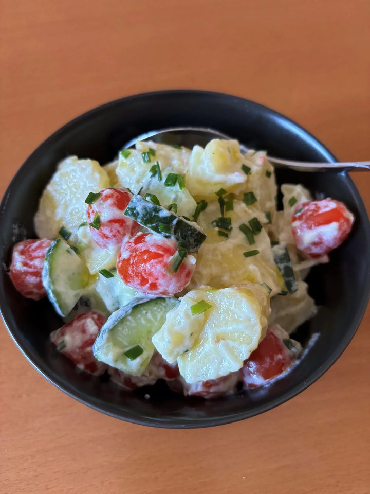 Kartoffelsalat mit Naturjoghurt