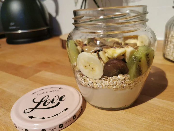 Haferjoghurt mit Früchten