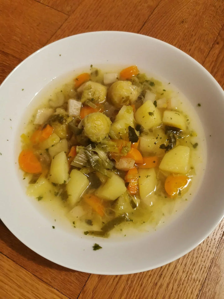 Kraftschenkende Hühnersuppe