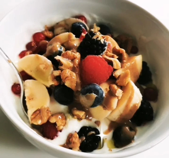 Quark Frühstücksbowl