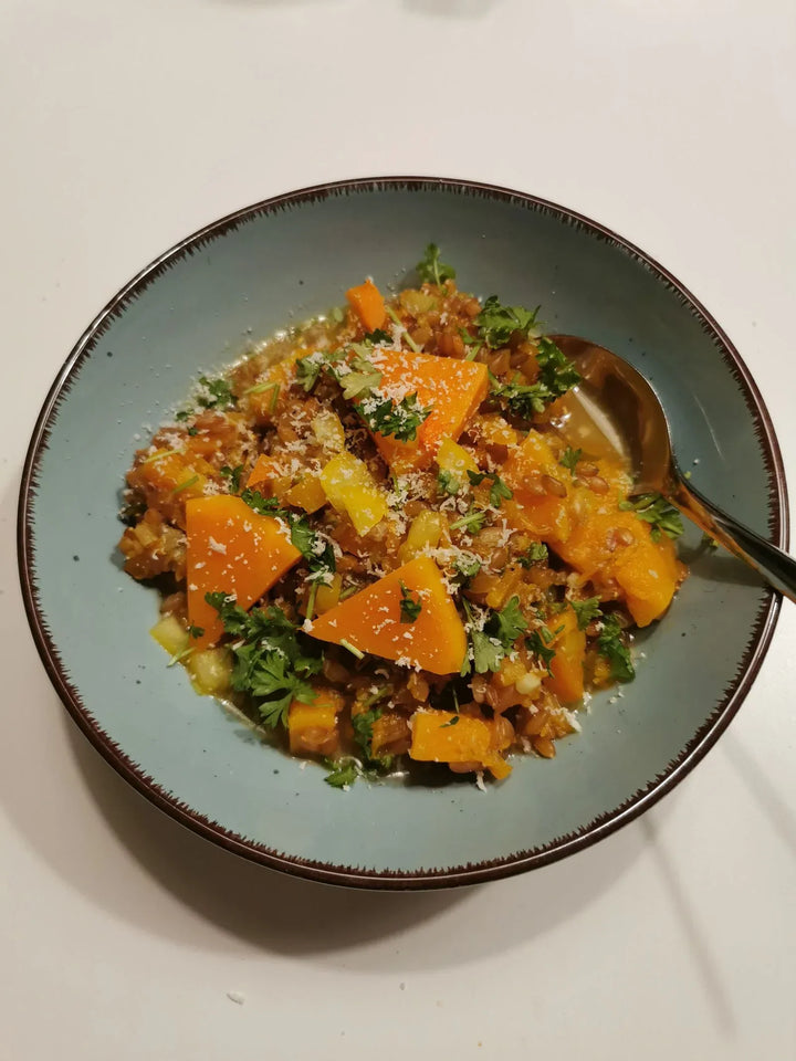 Einkorn Gemüse Risotto