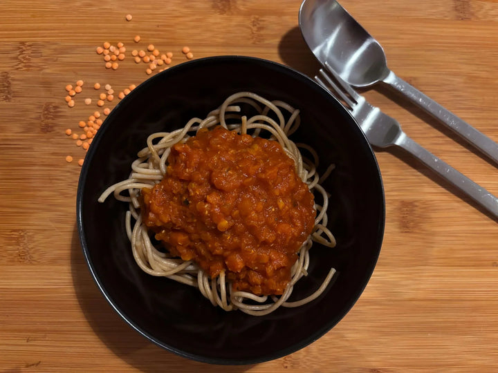 Rote Linsen Bolognese