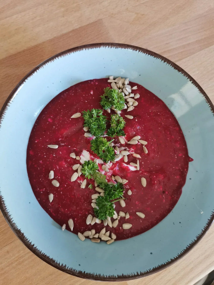 Rote Bete Kokos Suppe
