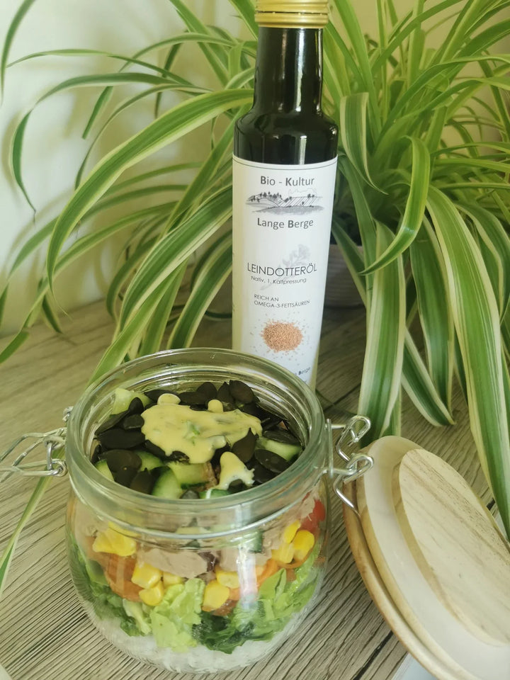Salat im Glas - das perfekte Essen für´s Büro