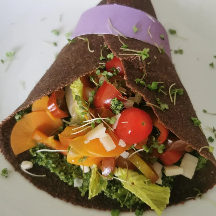 Vollgemüsewrap