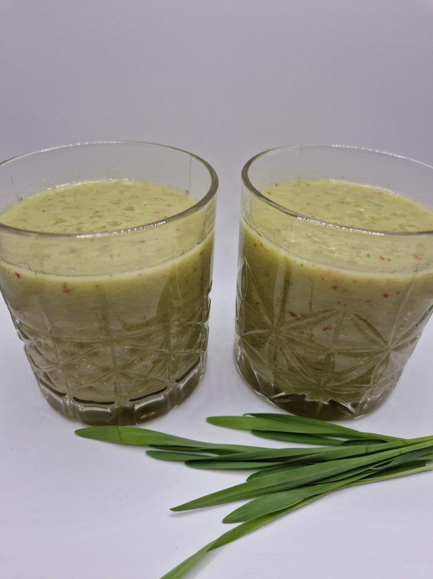 Gerstengras Smoothie Apfel-Banane