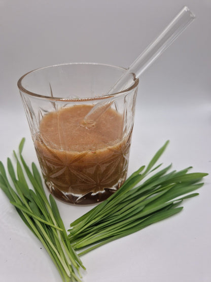 Gerstengras Smoothie Erdbeer-Mango